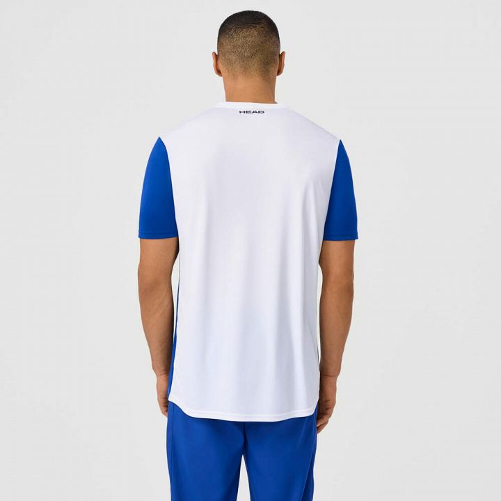 Head Club 25 Tech T-Shirt Royal / White